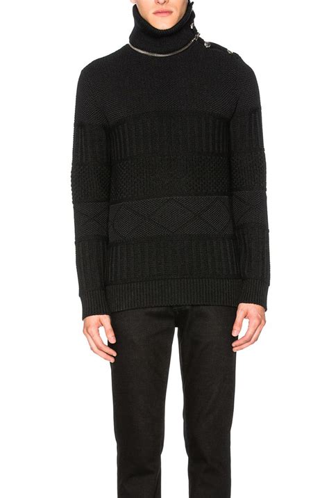 givenchy turtleneck sweater|Turtleneck sweater in wool and cashmere .